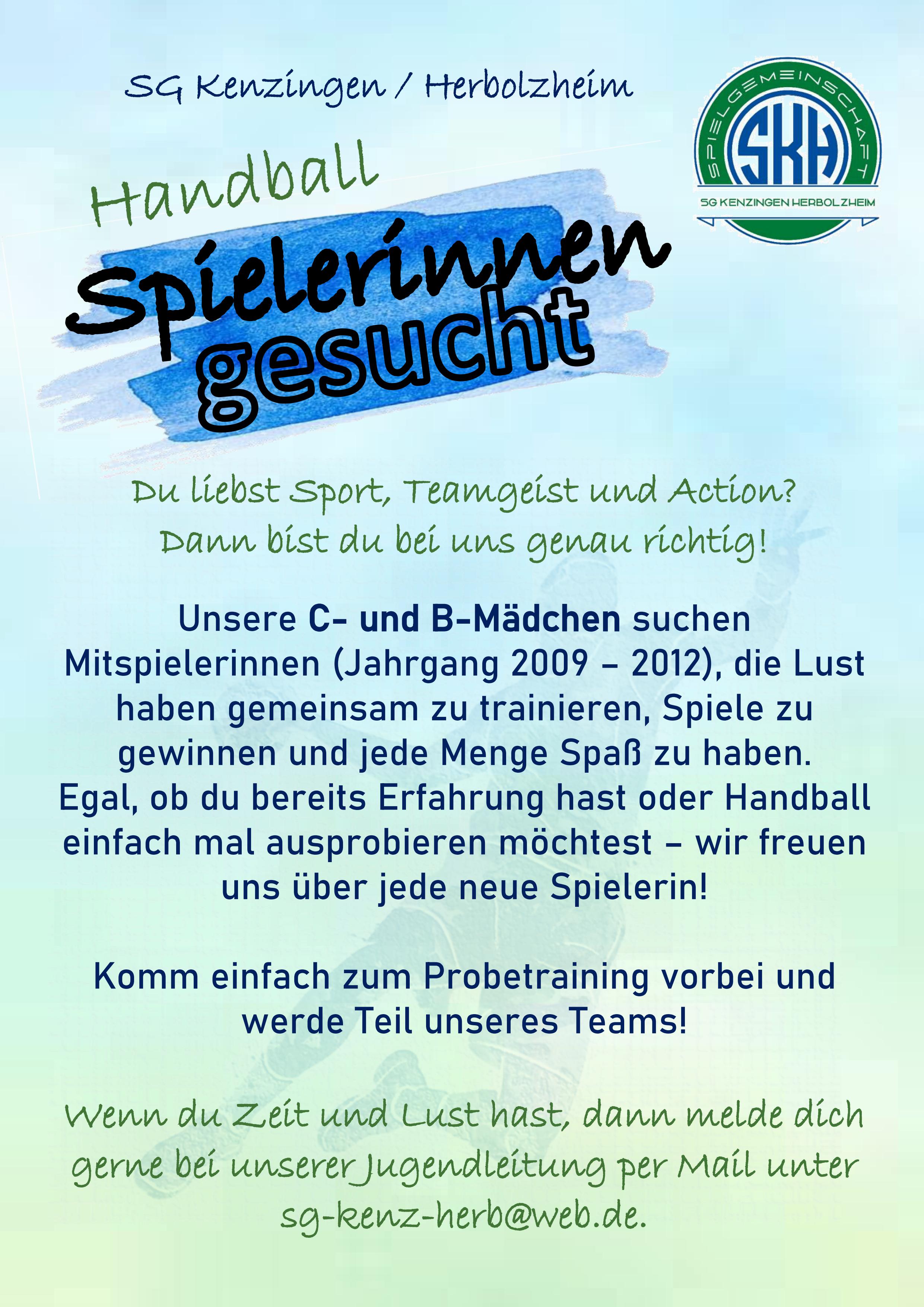 Spielerinnen gesucht